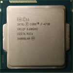 پردازنده تری اینتل مدل Core i7-4790 با فرکانس 3.6 گیگاهرتزCore i7-4790 3.6GHz LGA-1150 Haswell TRAY CPUکارکرده - 8