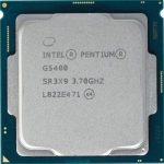 پردازنده تری اینتل مدل Pentium Gold G5400 با فرکانس 3.7 گیگاهرتزPentium Gold G5400 3.7GHz LGA 1151 Coffee Lake TRAY CPU - 7