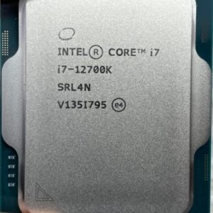 پردازنده CPU اینتل بدون باکس مدل Core i7-12700K فرکانس 2.70 گیگاهرتز Core i7-12700K 2.70GHz FCLGA 1700 Alder Lake TARY CPU