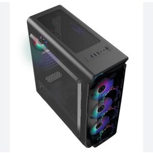 کیس کامپیوتر گیم مکس CASE GAMEMAX STARLIGHT BLACK FRGB (G509BLACK)