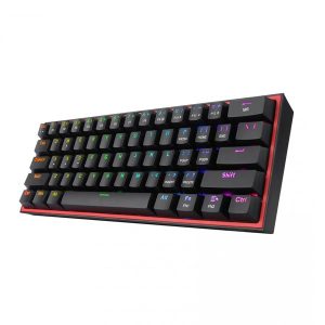 قیمت کیبورد گیمینگ ردراگون K617 FIZZ BLACK