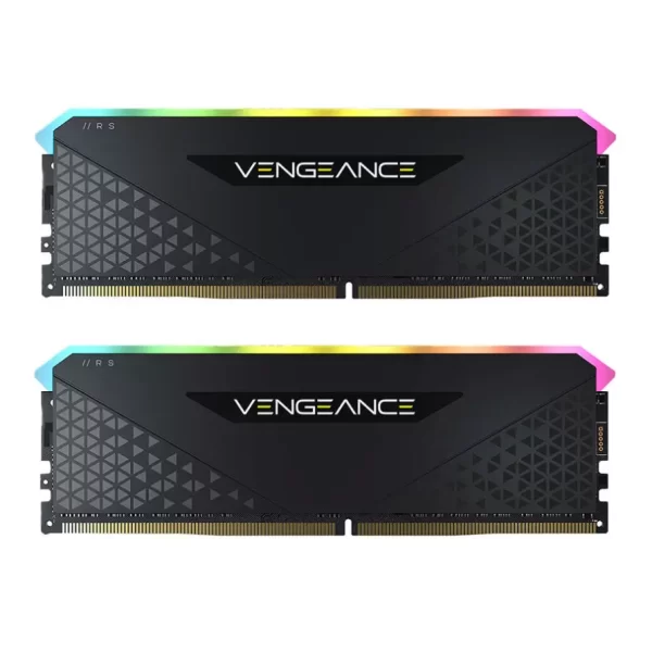 رم دسکتاپ کورسیر دو کاناله Corsair Vengeance RGB RS DDR4 16GB 3600MHZ