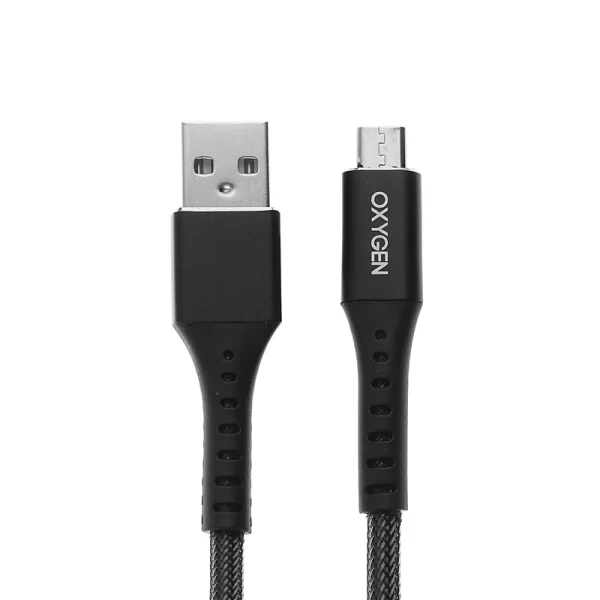 کابل USB به MicroUSB اکسیژن مدل OXYGEN LX8 طول 1 متر