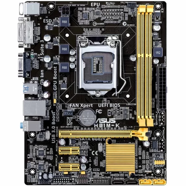 مادربرد ایسوس مدل ASUS P8H81M-K 1150