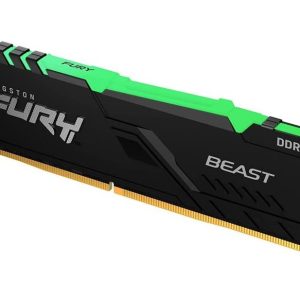 رم کینگستون KingSton FURY Beast RGB 8GB DDR4 3200MHz CL16 Single Channel