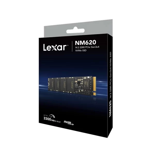 حافظه SSD لکسار Lexar NM620 256GB M.2 ا LEXAR NM620 256GB M.2 SSD INTERNAL HARD DRIVE