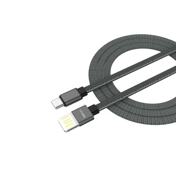 کابل تبدیل USB به usb-c هترون مدل HATRON HC189UC طول 1متر