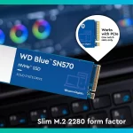 حافظه SSD وسترن دیجیتال مدل Blue SN570 ظرفیت 500 گیگابایت Western Digital