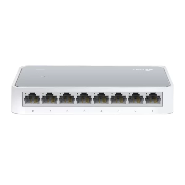 سوییچ 8 پورت مگابیت و دسکتاپ تی پی لینک مدل TP-LINK TL-SF1008D