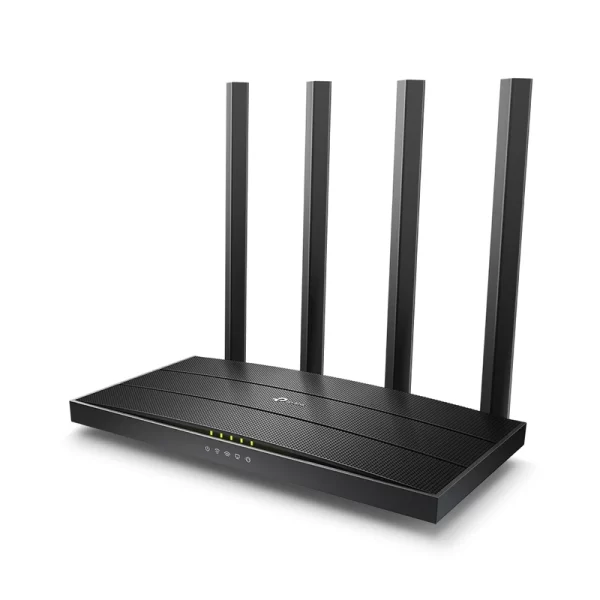 روتر بی‌سیم گیگابیت و دوباند AC1200 تی پی لينک مدل TP-LINK Archer C6