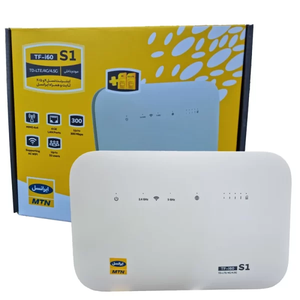 مودم 4G/TD-LTE ایرانسل مدل IRANCELL TF-I60 S1