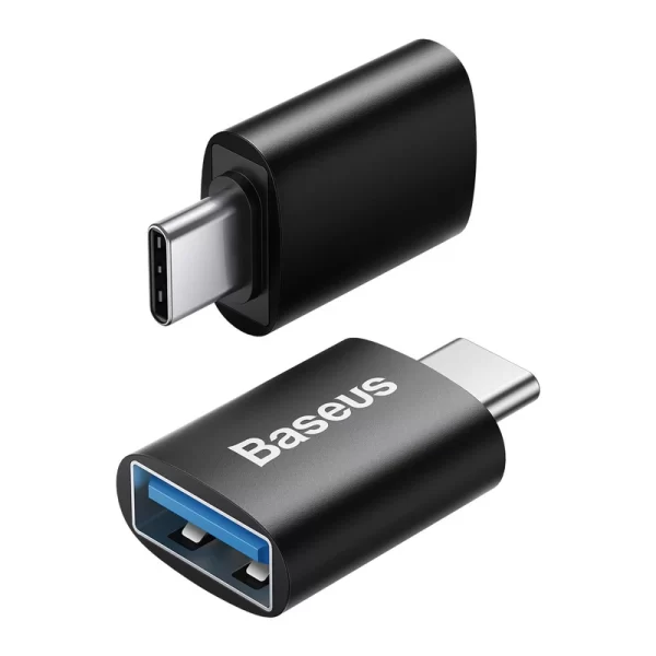 مبدل USB-C به USB3.1 بیسوس مدل Baseus Ingenuity Series Mini OTG Adaptor ZJJQ000001