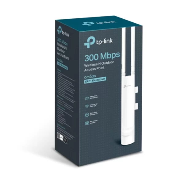 اکسس پوینت بی سیم 300Mbps تی پی لینک مدل TP-Link EAP110-Outdoor