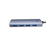 هاب 4 پورت USB بیسوس Baseus Hub UltraJoy Series 4-Port USB B0005280B811-12 - Image 4