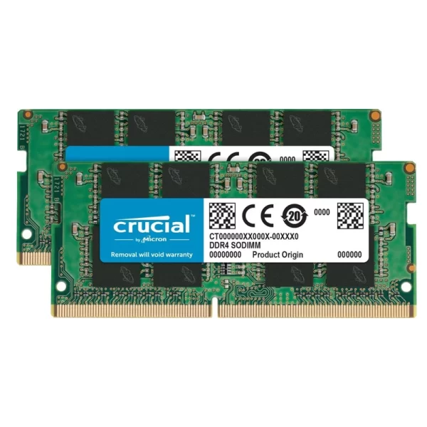 رم لپ تاپ کروشیال مدل 32GB DDR4 3200Mhz CL22