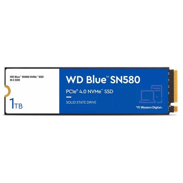 اس اس دی اینترنال وسترن دیجیتال مدل WD Blue SN580 ظرفیت یک ترابایت