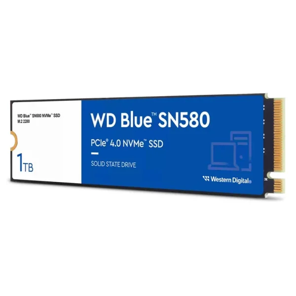 اس اس دی اینترنال وسترن دیجیتال مدل WD Blue SN580 ظرفیت یک ترابایت