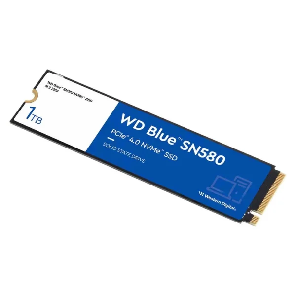 اس اس دی اینترنال وسترن دیجیتال مدل WD Blue SN580 ظرفیت یک ترابایت