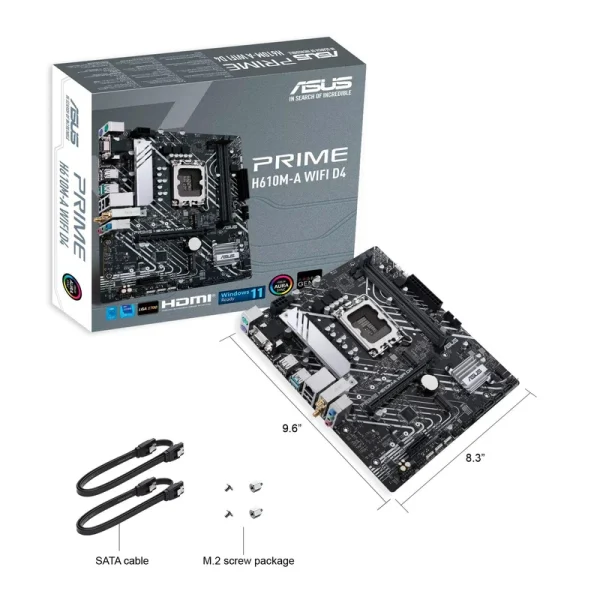 مادربرد ایسوس مدل Asus PRIME H610M-A WIFI D4