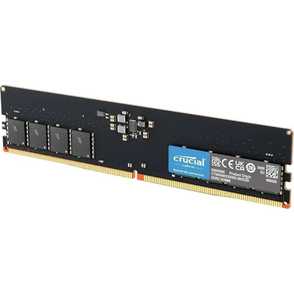رم دسکتاپ DDR5 تک کاناله 4800 مگاهرتز CL40 کروشیال مدل CT16 ظرفیت 16 گیگابایت Crucial
