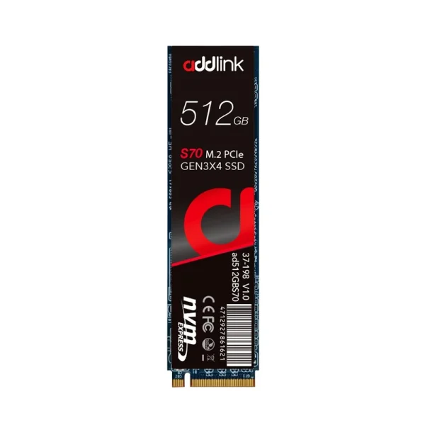 اس اس دی ادلینک Addlink S70 Lite 512GB NVMe M.2
