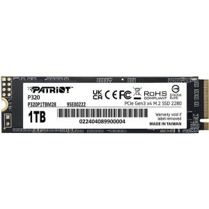 حافظه اس اس دی اینترنال پتریوت مدل Patriot P320 M.2 2280 NVMe ظرفیت 1 ترابایت