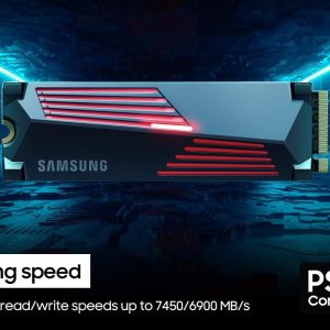حافظه اس اس دی اینترنال سامسونگ مدل 990Pro Heatsink M.2 2280 NVMe ظرفیت 2 ترابایت
