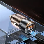 شارژر فندکی ریمکس مدل RCC360 ظرفیت ۷۵ وات دو پورت Remax