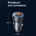 شارژر فندکی ریمکس مدل Remax RCC 335