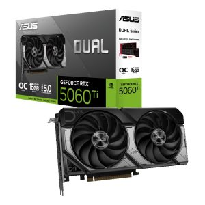 کارت گرافیک ایسوس ASUS Dual RTX 5060 Ti OC حافظه 16 گیگابایت