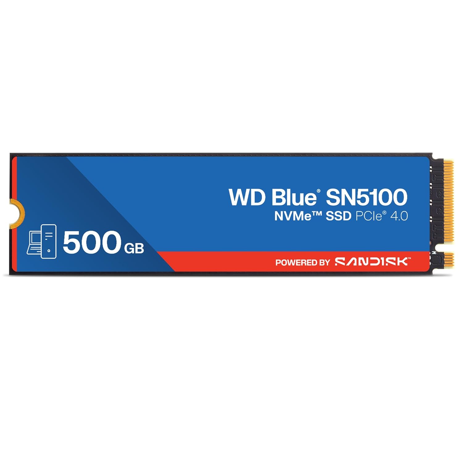 حافظه اس اس دی WD Blue SN5100 با ظرفیت 500 گیگابایت