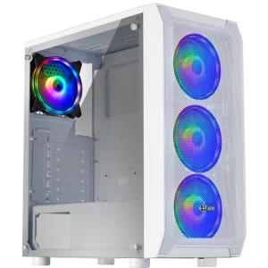 کیس کامپیوتر فاطر FG-720W RGB Mid Tower سفید