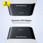 پاوربانک 20000 باسئوس Baseus Lipow Dual-Cable P10079102123-00 توان 22.5 وات با 2 کابل متصل