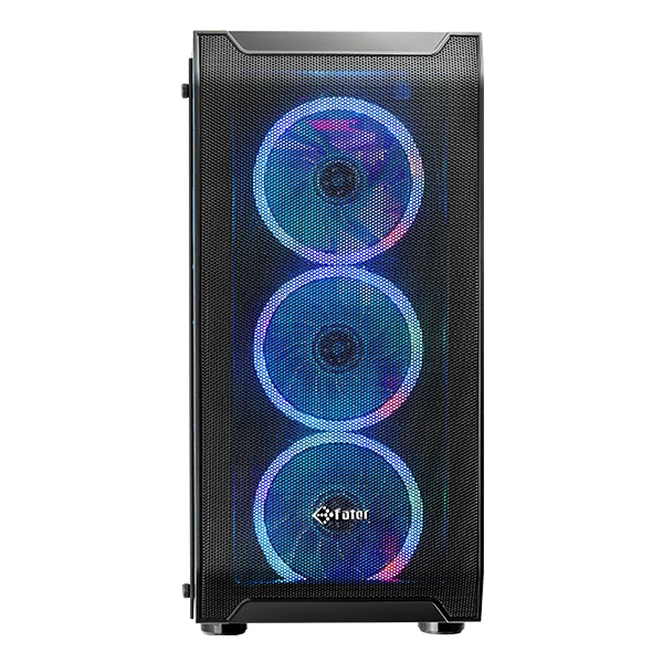کیس کامپیوتر فاطر FG-720B RGB Mid Tower مشکی
