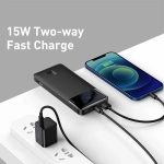 پاوربانک LIPOW P10079100113-00 باسئوس ظرفیت 20000 میلی آمپرساعت توان 15 وات