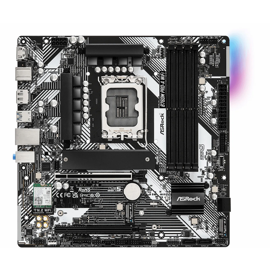 مادربرد ازراک B760M Pro-A WiFi DDR5 مادربرد ازراک B760M Pro-A WiFi DDR5