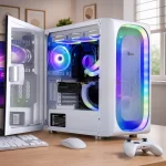 کیس کامپیوتر فاطر FG-790W RGB Mid Tower سفید