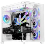 کیس کامپیوتر فاطر مدل FG-880W Mid Tower سفید
