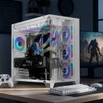 کیس کامپیوتر فاطر مدل FG-880W Mid Tower سفید
