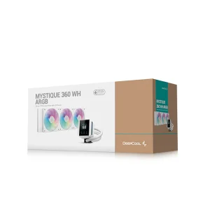 خنک کننده مایع پردازنده دیپ کول MYSTIQUE 360 ARGB WHITE