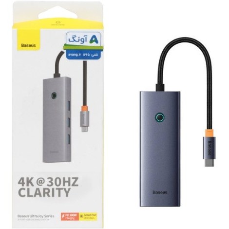 هاب 5 پورت USB-C باسئوس مدل Basseus B00052801811