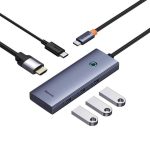 هاب 5 پورت USB-C باسئوس مدل Basseus B00052801811