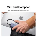 هاب USB 3.0 چهار پورت باسئوس مدل Baseus B0005280A813-01