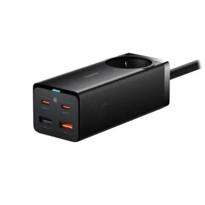 شارژر رومیزی باسئوس مدل Baseus PSZM000901 ظرفیت ۶۵ وات با ۵ پورت