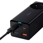 شارژر رومیزی باسئوس مدل Baseus PSZM000901 ظرفیت ۶۵ وات با ۵ پورت