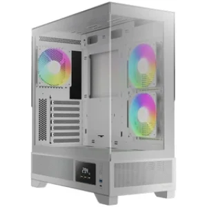 کیس کامپیوتر گیم دیاس CASE GAMDIAS Atlas M1 W ARGB Mid Tower سفید 2 کیس کامپیوتر گیم دیاس CASE GAMDIAS Atlas M1 W ARGB Mid Tower سفید - 1