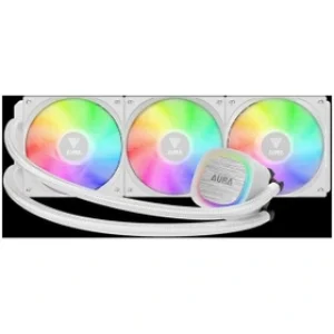 فن پردازنده گیمدیاس FAN GAMDIAS AURA GL360 V2 W سفید 4 فن پردازنده گیمدیاس FAN GAMDIAS AURA GL360 V2 W سفید - 3