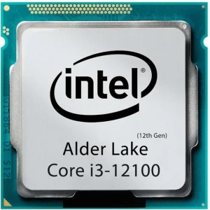 پردازنده کامپیوتر اینتل مدل Core i3-12100 Alder Lake Tray 2 پردازنده کامپیوتر اینتل مدل Core i3-12100 Alder Lake Tray - 1