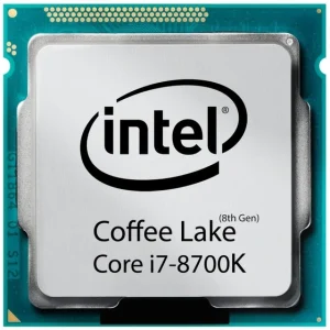 پردازنده کامپیوتر اینتل مدل Core i7-8700K Coffee Lake استوک 7 پردازنده کامپیوتر اینتل مدل Core i7-8700K Coffee Lake استوک - 2