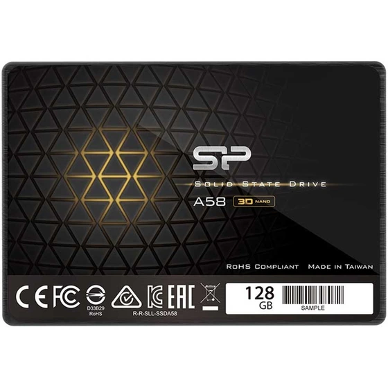 حافظه اس اس دی اینترنال سیلیکون پاور مدل Ace A58 ظرفیت 128 گیگابایت - 17